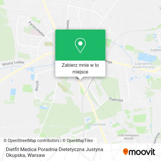 Mapa Dietfit Medica Poradnia Dietetyczna Justyna Okupska