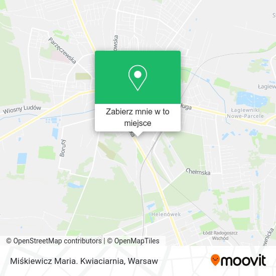 Mapa Miśkiewicz Maria. Kwiaciarnia