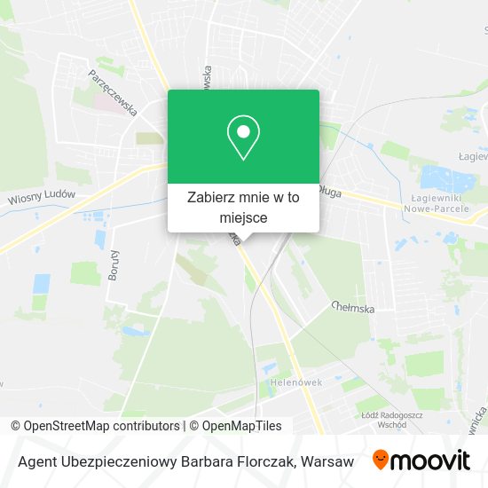 Mapa Agent Ubezpieczeniowy Barbara Florczak