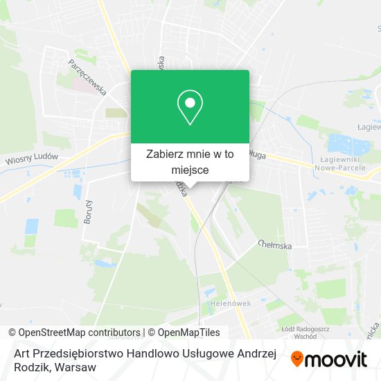 Mapa Art Przedsiębiorstwo Handlowo Usługowe Andrzej Rodzik