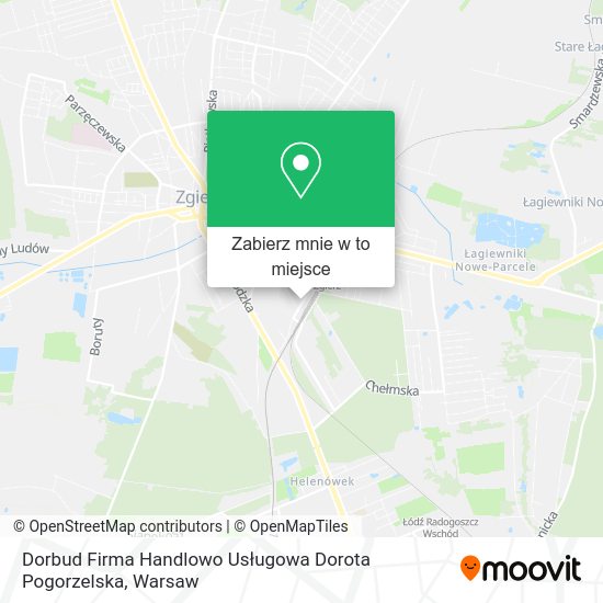 Mapa Dorbud Firma Handlowo Usługowa Dorota Pogorzelska