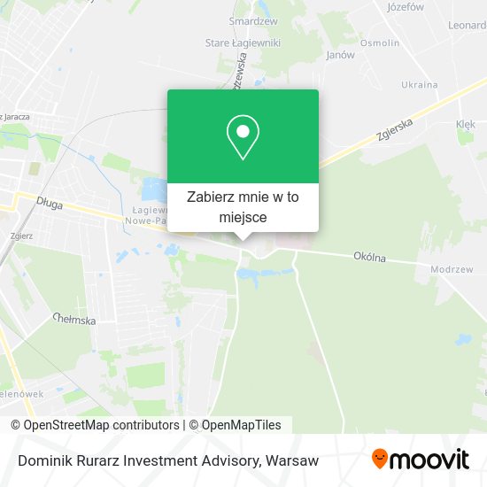 Mapa Dominik Rurarz Investment Advisory