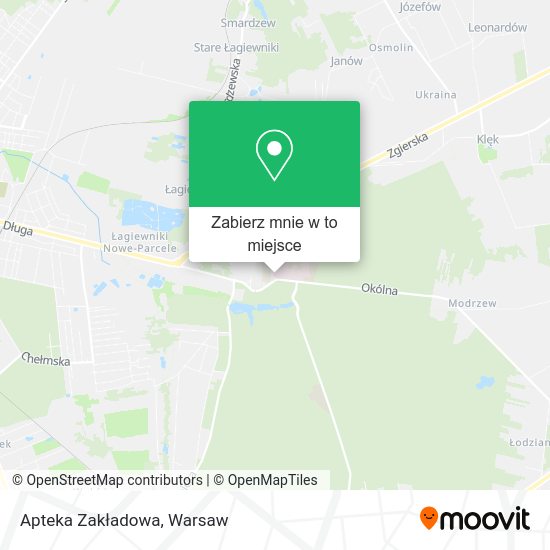 Mapa Apteka Zakładowa