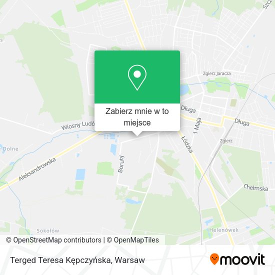 Mapa Terged Teresa Kępczyńska