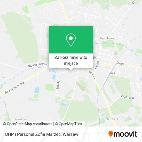 Mapa BHP i Personel Zofia Marzec