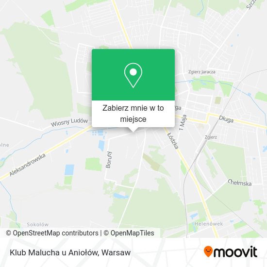 Mapa Klub Malucha u Aniołów