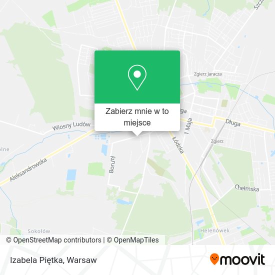 Mapa Izabela Piętka