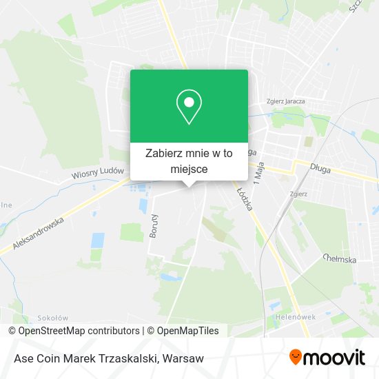 Mapa Ase Coin Marek Trzaskalski