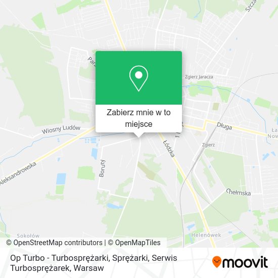 Mapa Op Turbo - Turbosprężarki, Sprężarki, Serwis Turbosprężarek