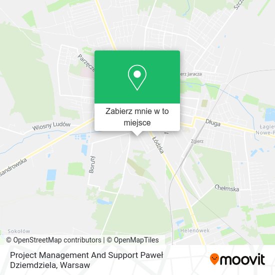 Mapa Project Management And Support Paweł Dziemdziela