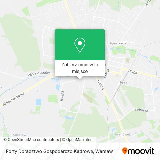 Mapa Forty Doradztwo Gospodarczo Kadrowe