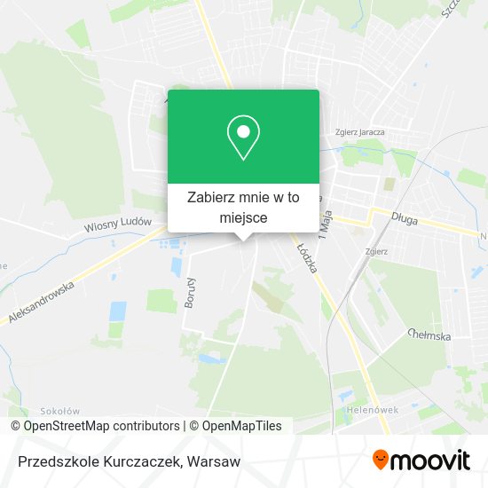 Mapa Przedszkole Kurczaczek