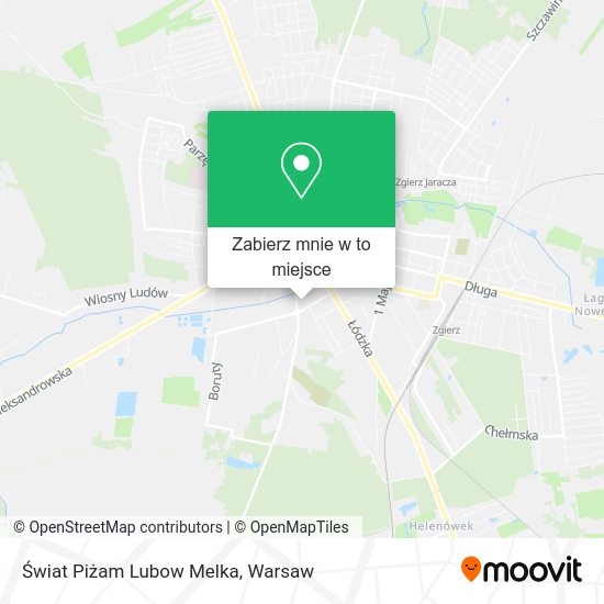 Mapa Świat Piżam Lubow Melka