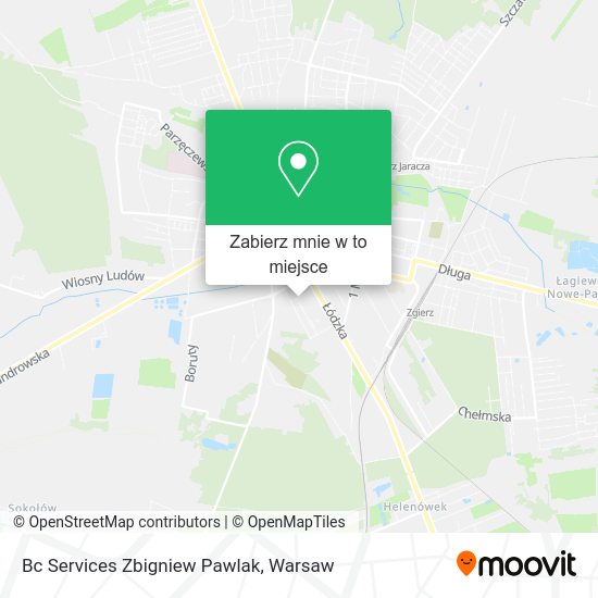 Mapa Bc Services Zbigniew Pawlak