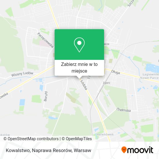 Mapa Kowalstwo, Naprawa Resorów