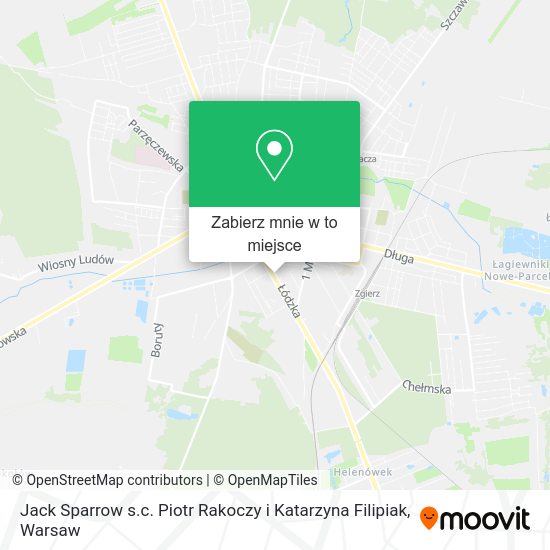 Mapa Jack Sparrow s.c. Piotr Rakoczy i Katarzyna Filipiak