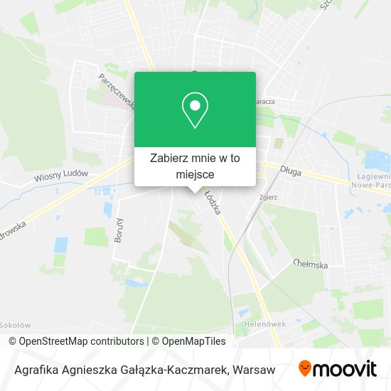 Mapa Agrafika Agnieszka Gałązka-Kaczmarek