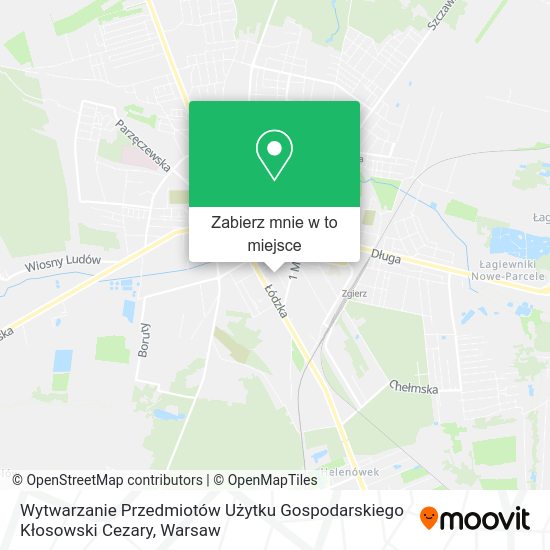 Mapa Wytwarzanie Przedmiotów Użytku Gospodarskiego Kłosowski Cezary