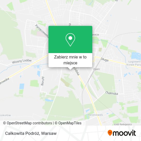 Mapa Całkowita Podróż