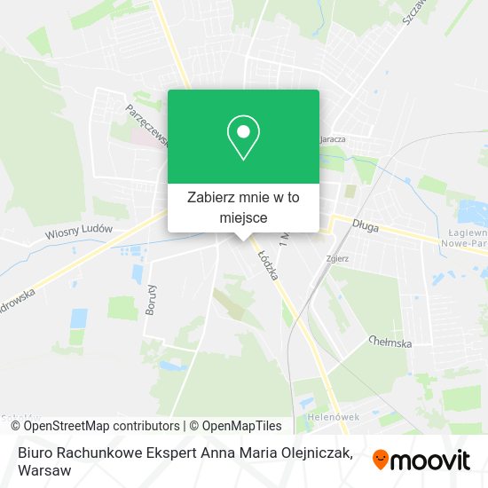 Mapa Biuro Rachunkowe Ekspert Anna Maria Olejniczak