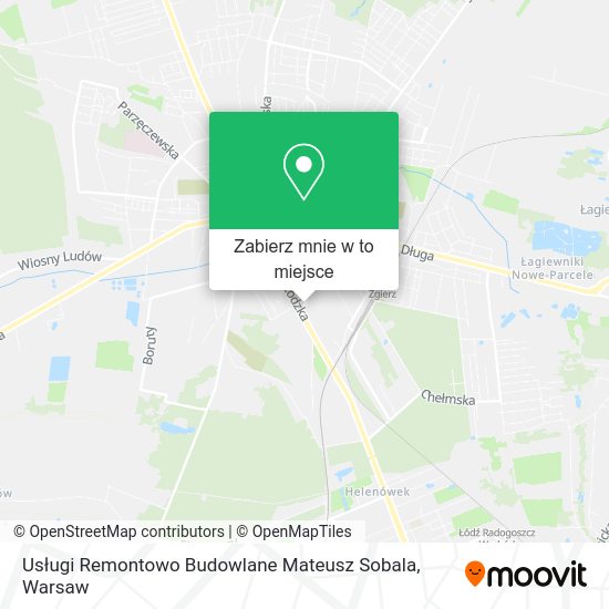 Mapa Usługi Remontowo Budowlane Mateusz Sobala