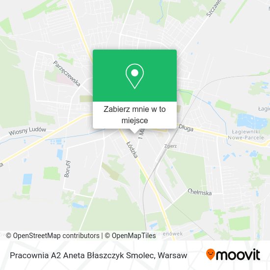 Mapa Pracownia A2 Aneta Błaszczyk Smolec