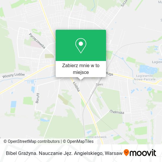 Mapa Bibel Grażyna. Nauczanie Jęz. Angielskiego