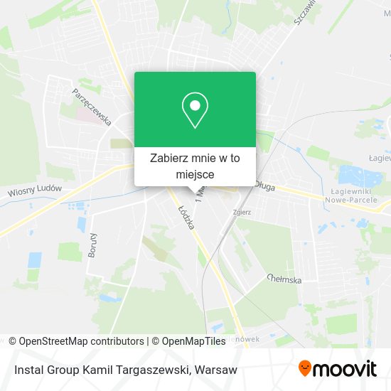 Mapa Instal Group Kamil Targaszewski