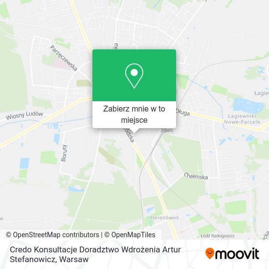 Mapa Credo Konsultacje Doradztwo Wdrożenia Artur Stefanowicz