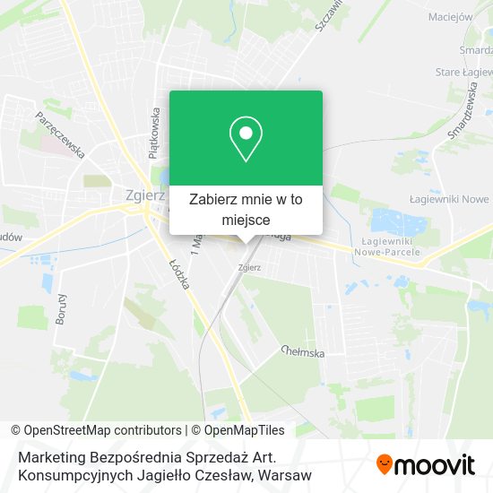 Mapa Marketing Bezpośrednia Sprzedaż Art. Konsumpcyjnych Jagiełło Czesław