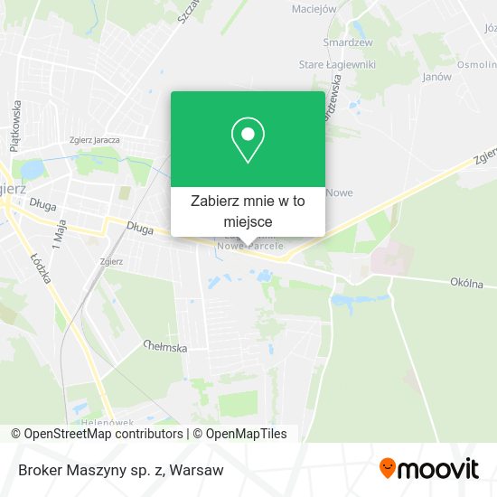 Mapa Broker Maszyny sp. z