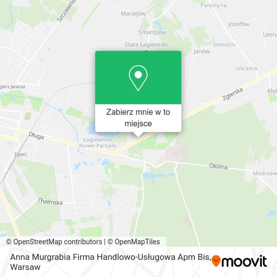 Mapa Anna Murgrabia Firma Handlowo-Usługowa Apm Bis