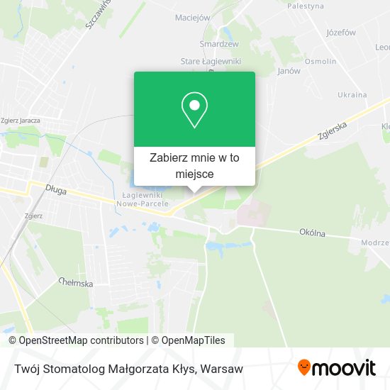 Mapa Twój Stomatolog Małgorzata Kłys