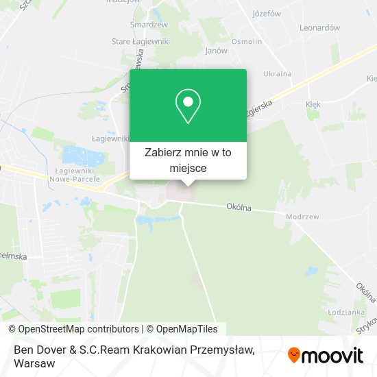 Mapa Ben Dover & S.C.Ream Krakowian Przemysław