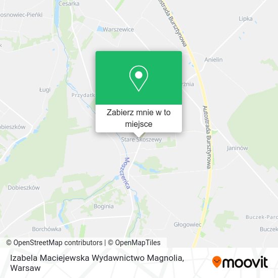 Mapa Izabela Maciejewska Wydawnictwo Magnolia