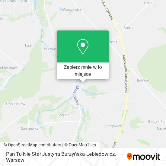 Mapa Pan Tu Nie Stał Justyna Burzyńska-Lebiedowicz