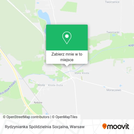 Mapa Rydzynianka Spóldzielnia Socjalna