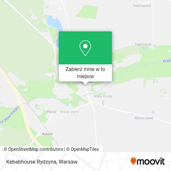 Mapa Kebabhouse Rydzyna