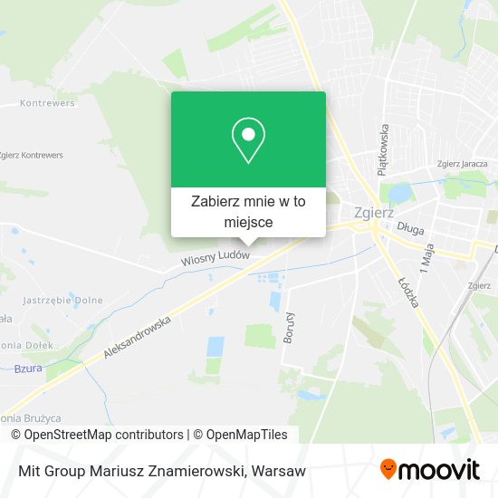 Mapa Mit Group Mariusz Znamierowski