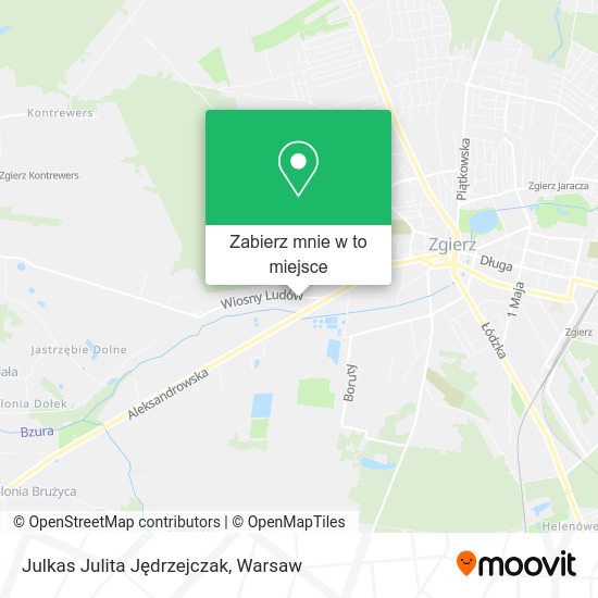 Mapa Julkas Julita Jędrzejczak