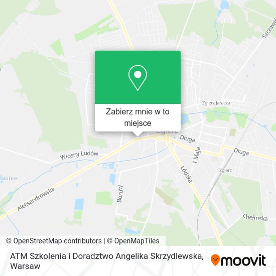 Mapa ATM Szkolenia i Doradztwo Angelika Skrzydlewska