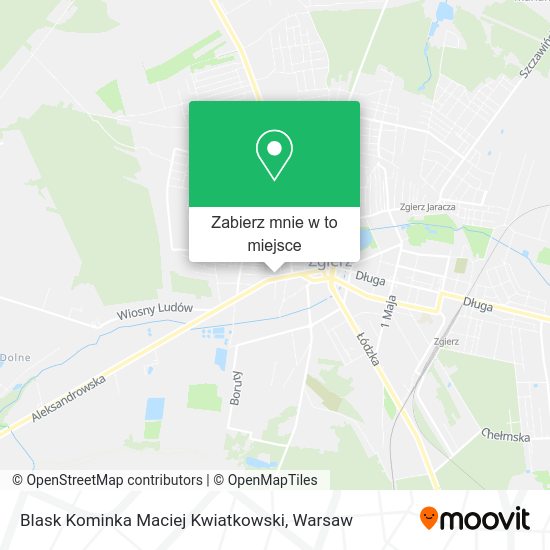 Mapa Blask Kominka Maciej Kwiatkowski