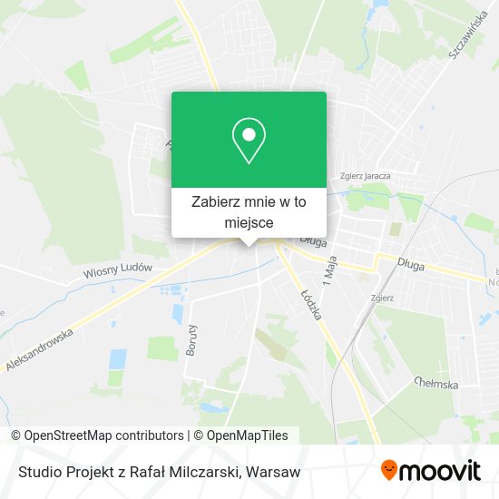 Mapa Studio Projekt z Rafał Milczarski