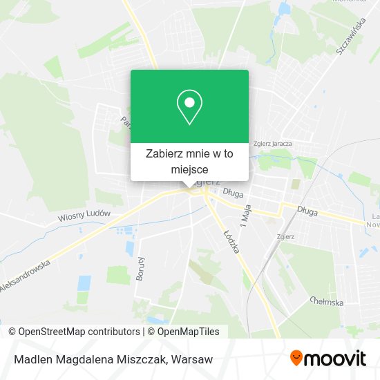 Mapa Madlen Magdalena Miszczak