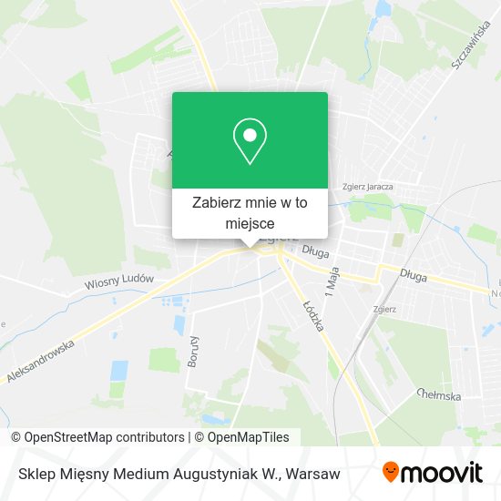 Mapa Sklep Mięsny Medium Augustyniak W.