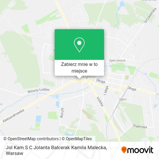 Mapa Jol Kam S C Jolanta Balcerak Kamila Malecka