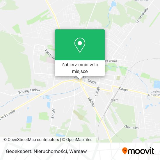 Mapa Geoekspert. Nieruchomości