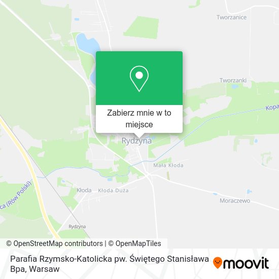 Mapa Parafia Rzymsko-Katolicka pw. Świętego Stanisława Bpa