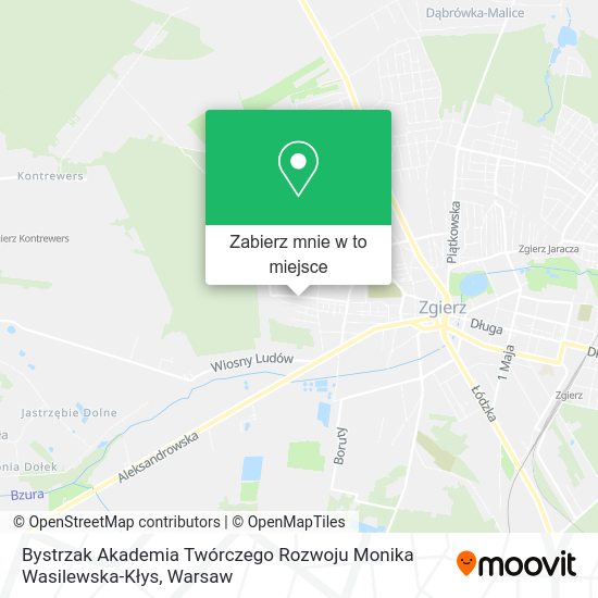 Mapa Bystrzak Akademia Twórczego Rozwoju Monika Wasilewska-Kłys