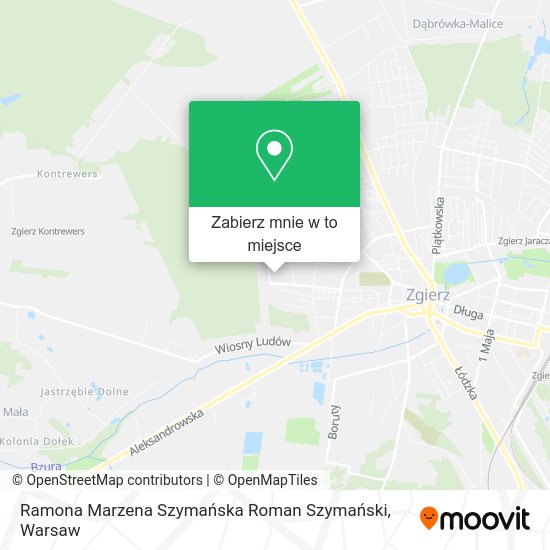 Mapa Ramona Marzena Szymańska Roman Szymański